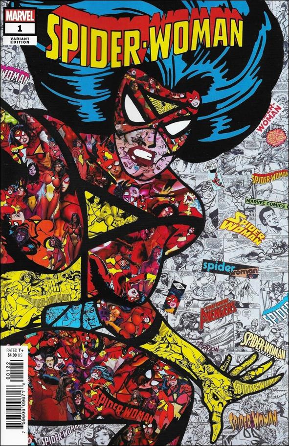 Spider-Woman (2020) issue 1-F Mr. Garcin Collage Cover