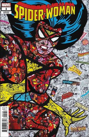 Spider-Woman (2020) issue 1-F Mr. Garcin Collage Cover