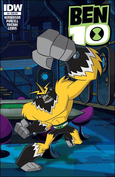 Ben 10 issue 4-B Animation Art Subscription Cover