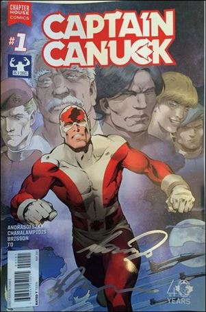 Captain Canuck (2015) issue 1-E George Freeman Big B Comics Cover 1/1000