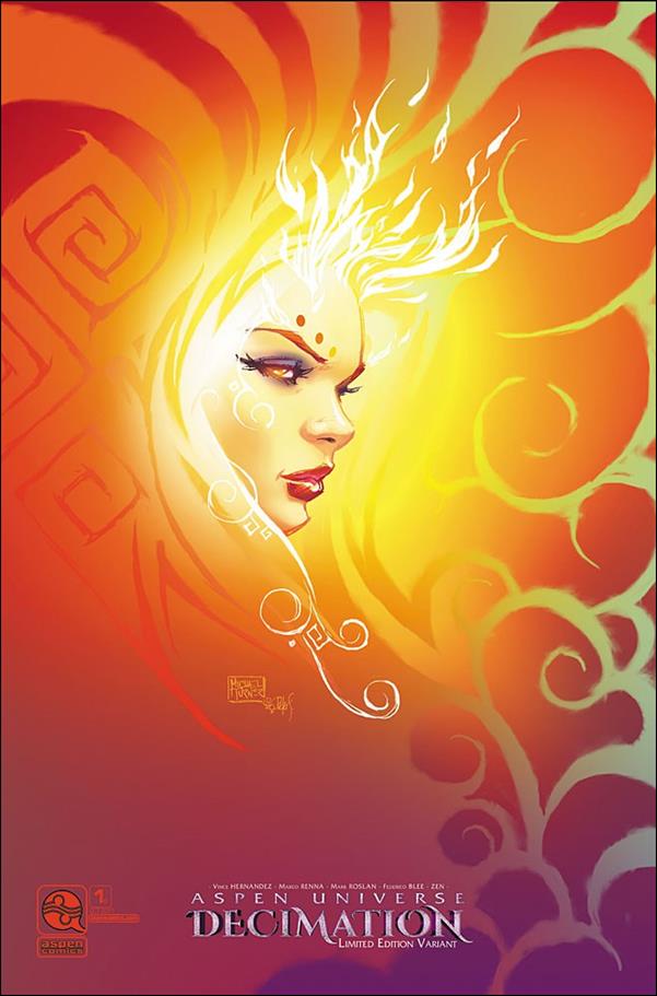 Aspen Universe: Decimation issue 1-E Michael Turner 1:24 Cover