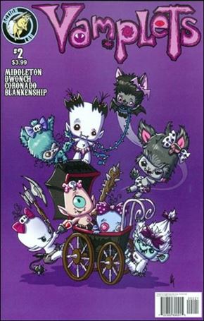 Vamplets: Nightmare Nursery issue 2-B Gayle Middleton Cover