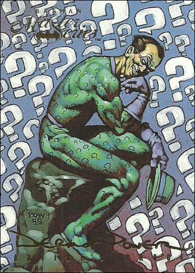 Batman Master Series (Artist Proof Parallel Base Set) card 44 The Riddler