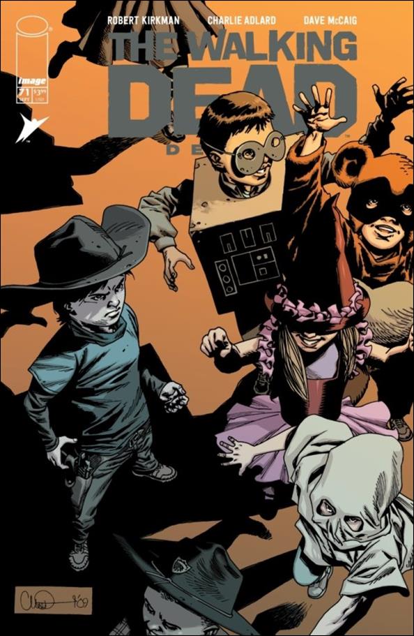 Walking Dead Deluxe issue 71-B Charlie Adlard Cover