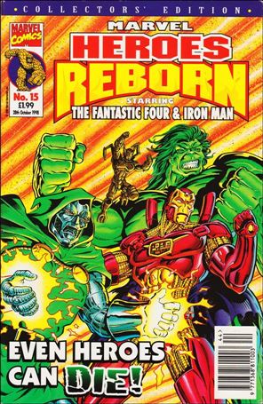 Marvel Heroes Reborn (UK) issue 15 Cardstock Cover