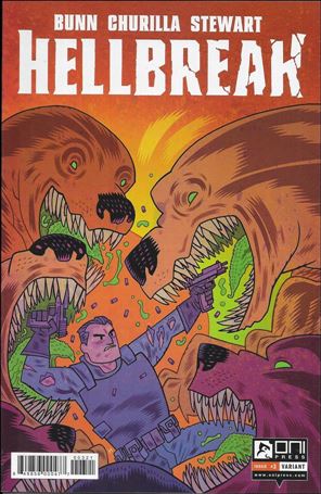Hellbreak issue 3-B Dan Hipp Cover