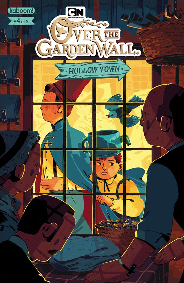 Over the Garden Wall: Hollow Town issue 4 Celia Lowenthal Cover