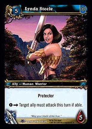 World of Warcraft: Through the Dark Portal (Base Set) card 178 Lynda Steele