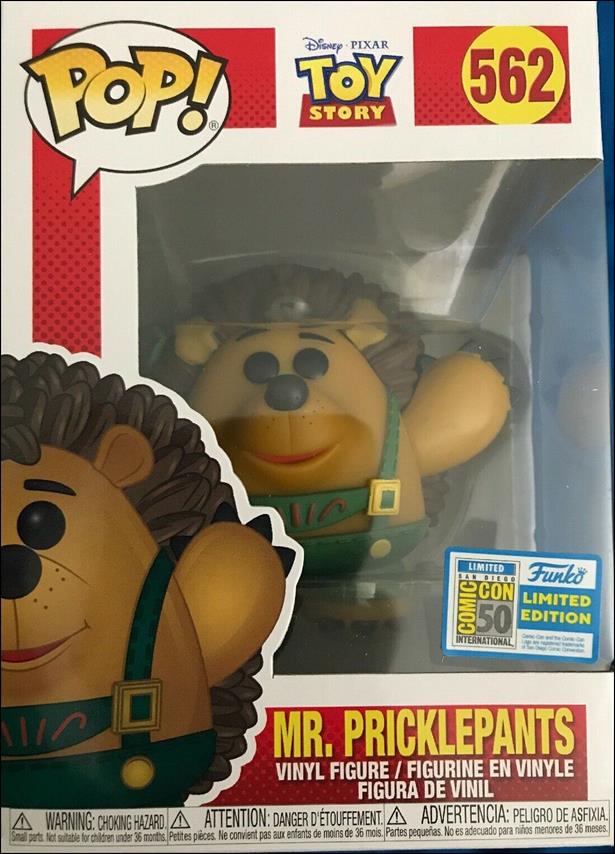 POP! Disney figure 562 Mr. Pricklepants SDCC 2019