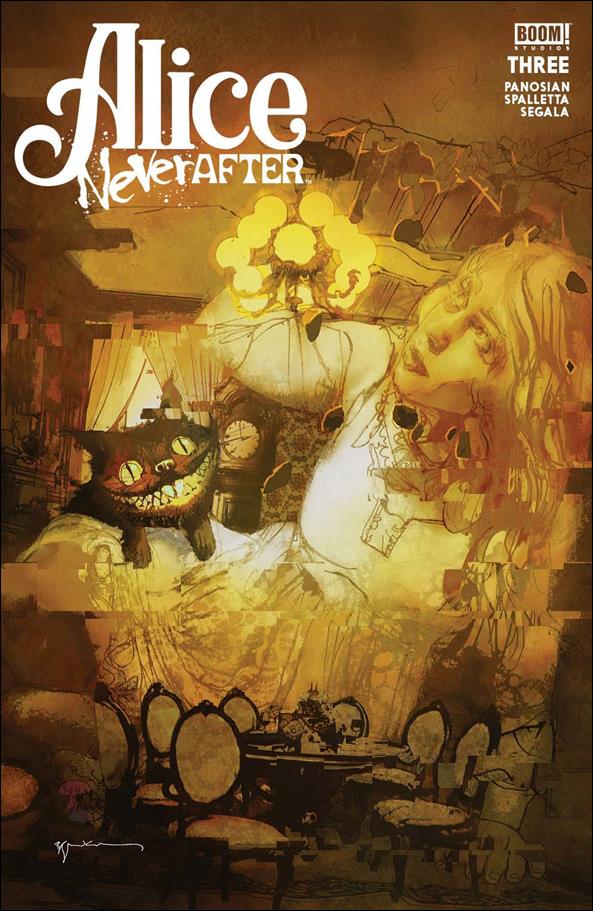 Alice Never After issue 3-E Bill Sienkiewicz FOC Cover