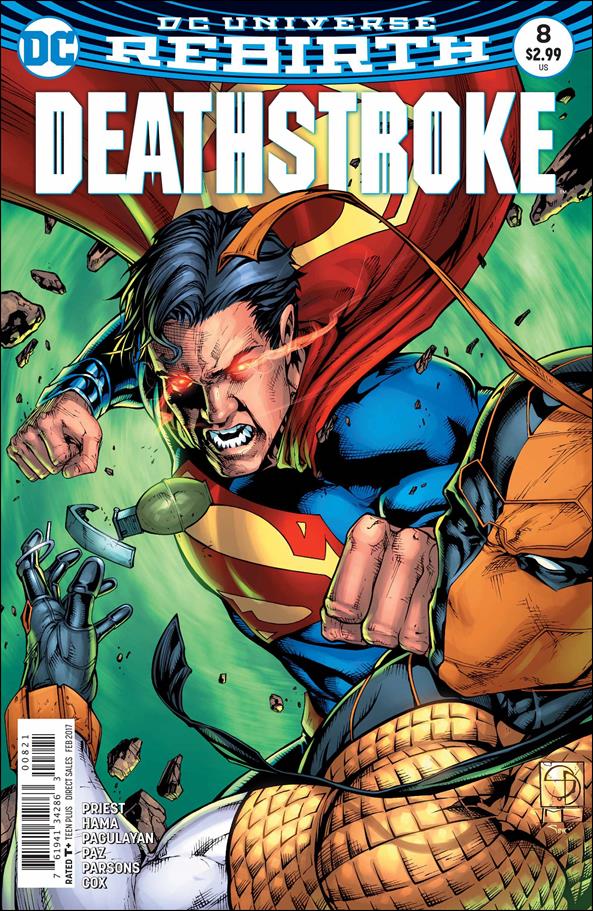 Deathstroke (2016) issue 8-B Shane Davis Cover