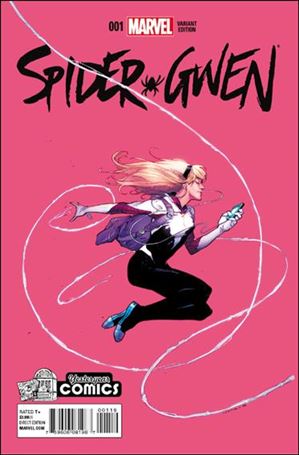 Spider-Gwen (2015/04) issue 1-XW Jerome Opena Yesteryear Comics Cover