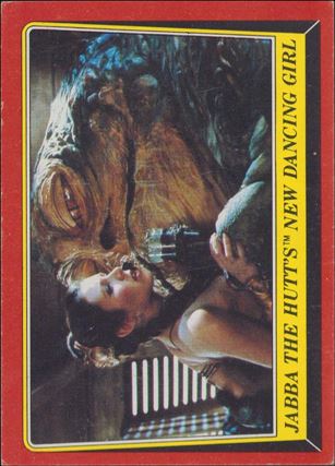 Star Wars: Return of the Jedi: Series 1 (Base Set) card 39 Jabba the Hutt's New Dancing Girl
