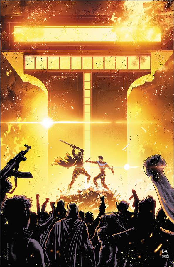 Dark Crisis issue 2-F Daniel Sampere 1:100 Virgin Foil Cover