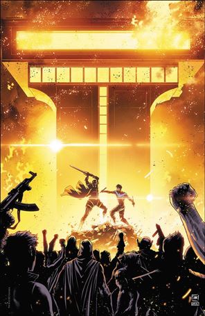 Dark Crisis issue 2-F Daniel Sampere 1:100 Virgin Foil Cover
