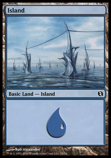 Magic the Gathering: Duel Decks: Elspeth vs. Tezzeret (Base Set) card 76 Island