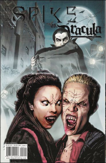 Spike vs Dracula issue 2-C Joe Corroney Cover
