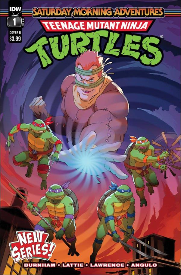 Teenage Mutant Ninja Turtles: Saturday Morning Adventures Continued issue 1-B Dan Schoening Cover