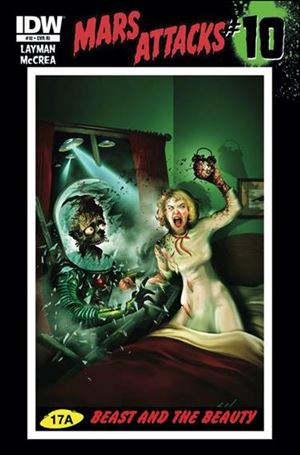 Mars Attacks (2012) issue 10-C Sam Shearon 1:xx Cover