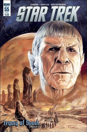Star Trek (2011) issue 55-B J.K. Woodward Subscription Cover