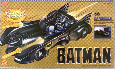Batman (Movie) Vehicles figure 1 Batmobile w/ Cocoon