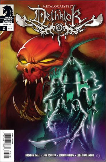 Dethklok issue 2-B Eric Powell 1:5 Cover