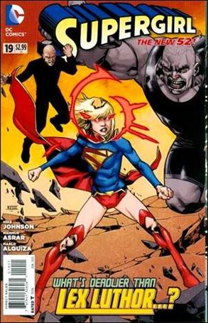 Supergirl (2011) issue 19 Mahmud Asrar Gatefold Cover