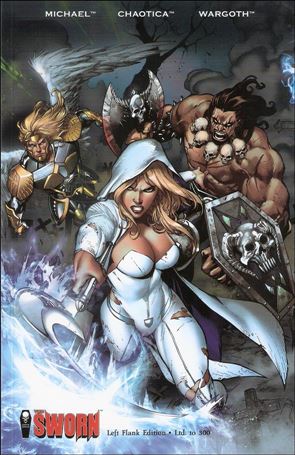 Lady Death: Blasphemy Anthem (2019) issue 1-C The Sworn Left Flank Edition 1/300