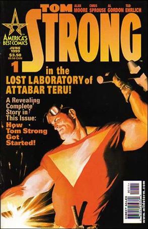 Tom Strong issue 1-B Alex Ross Cover