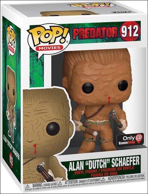 POP! Movies figure 912 Alan "Dutch" Schaeffer GameStop Exclusive