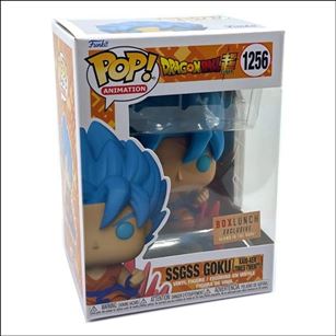 POP! Animation figure 1256 SSGSS Goku (Kaio-Ken Times Twenty) (Box Lunch)