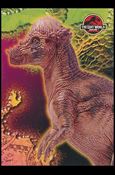Lost World: Jurassic Park (Base Set) card 65 Pachycephalosaurus