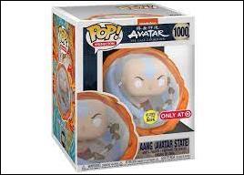 POP! Animation figure 1000-B Aang (Avatar State) GITD Target Exclusive