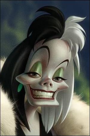 Disney Villains: Cruella De Vil issue 2-H Joshua Middleton 1:15 Virgin Cover