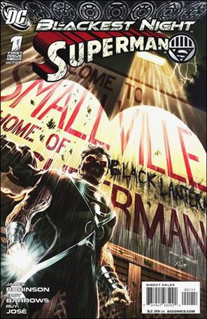 Blackest Night: Superman issue 1 Eddy Barrows Cover