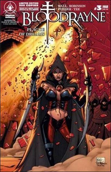 Bloodrayne: Plague of Dreams issue 3-C Limited Edition Cover 1/500