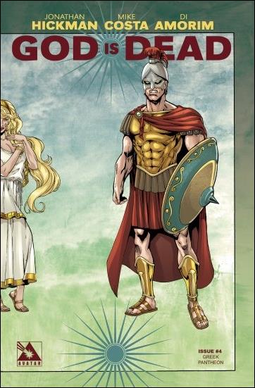 God is Dead issue 4-C Di Amorim 1:3 Wraparound Pantheon Cover
