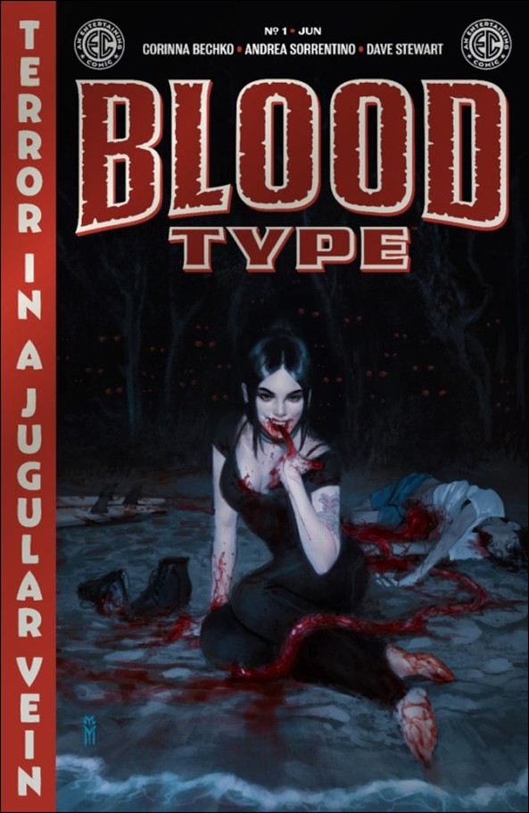 Blood Type issue 1-C Miguel Mercado Foil Cover