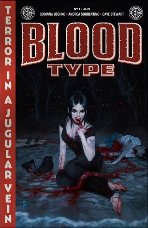 Blood Type issue 1-C Miguel Mercado Foil Cover