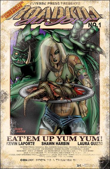 Roadkill du Jour issue 1-B Shawn Harbin Kickstarter Cover