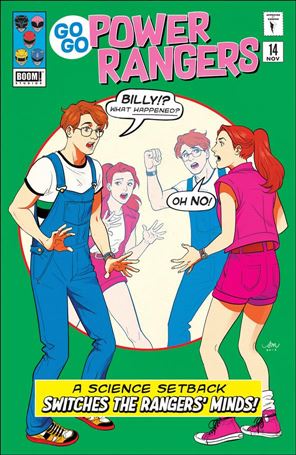 Saban's Go Go Power Rangers issue 14-B Audrey Mok Preorder Cover