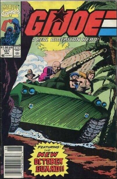 G.I. Joe: A Real American Hero issue 101-B Newsstand Cover