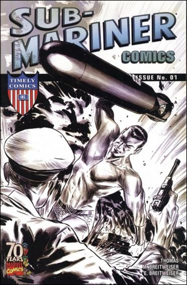 Sub-Mariner Comics 70th Anniversary Special issue 1-C Mitch Breitweiser 1:70 Sketch Cover