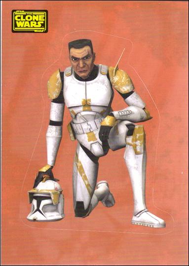 Star Wars: The Clone Wars Trading Card Stickers (Base Set) card 34 Clone Commander Cody