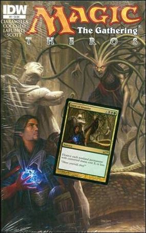 Magic: The Gathering - Theros issue 2 Dan Scott Cover with Card