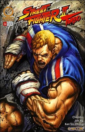 Street Fighter II Turbo issue 2-B Joe Ng Cover