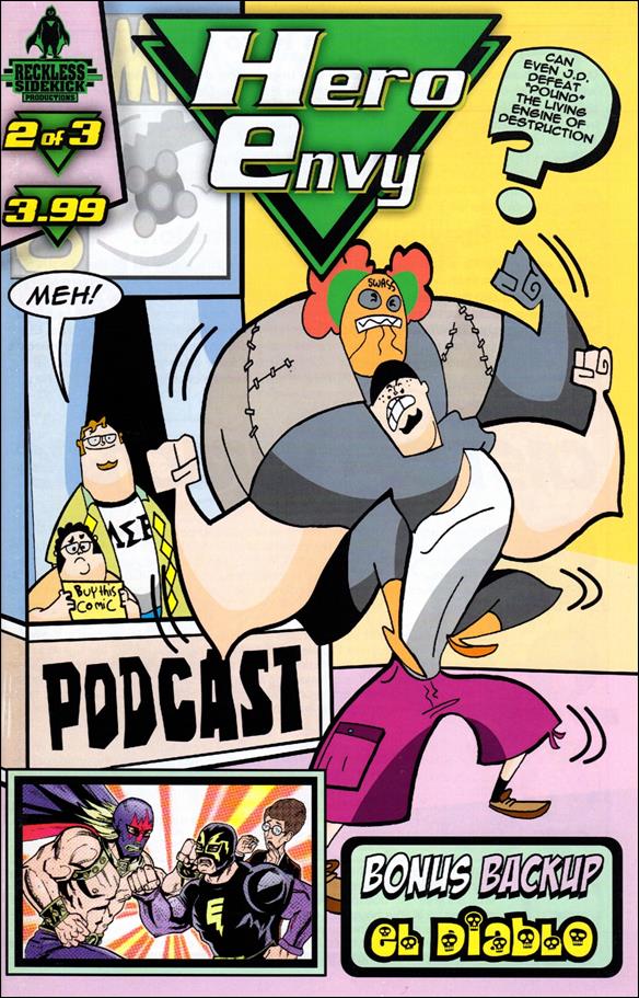 Hero Envy issue 2-B Tom Rebello Cover