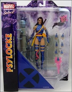 Marvel Select figure 142 Psylocke (Classic Version)