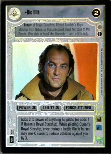 Star Wars: Reflections III (Base Set) card 132 Ric Olie