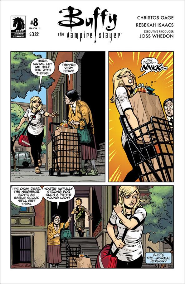 Buffy the Vampire Slayer Season 11 issue 8-B Rebekah Isaacs Cover